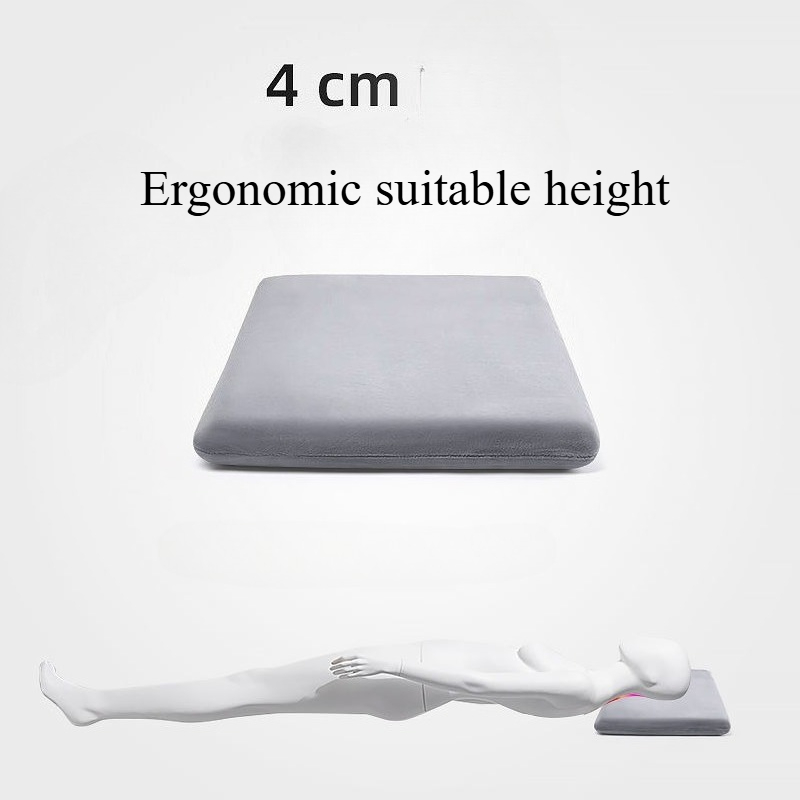 Yksiväriset tyynyt virkistävä, ohut, hitaasti palautuva muistivaahtotyyny hengittävä, irrotettava ja pestävä vartalon tyyny