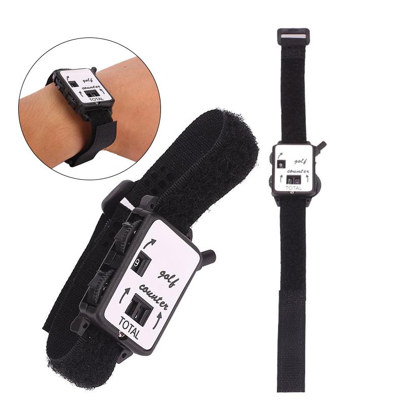 Golf Stroke Counter Score Keeper Watch Shape Activities Golf Training Aids