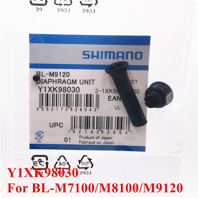 Unidad de tapa de diafragma de palanca de freno hidráulico Shimano MTB SLX/XT/XTR Y2GR98020 Y1XK98030 Y8V 398050 Y1XJ98030 Y8V39801T Y1XK9801T: Rojo