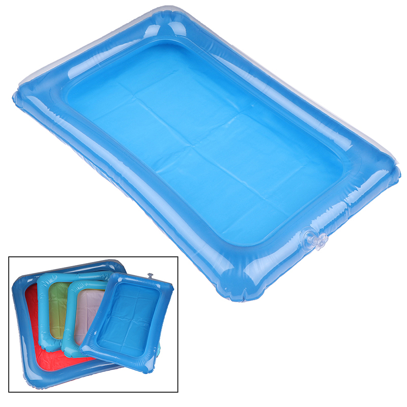 1Pc Kid Zand Lade Indoor Magie Spelen Zand Kinderen Speelgoed Ruimte Opblaasbare Accessoires 4 Maten