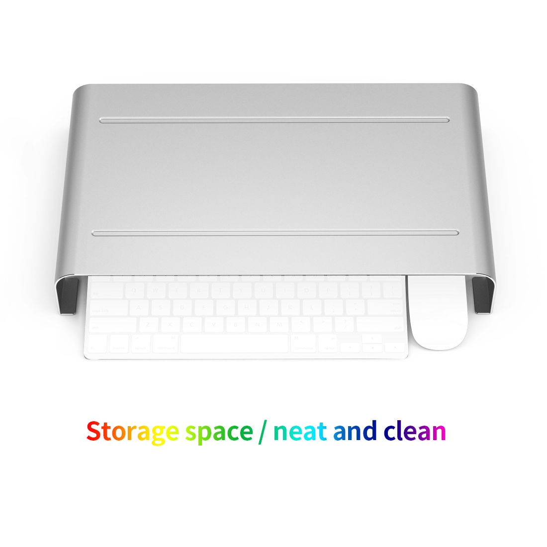 Aluminum Bracket Computer Monitor Stand Holder Display Screen Storage Rack Laptop Heindghtening Mount for Desktop Notebook