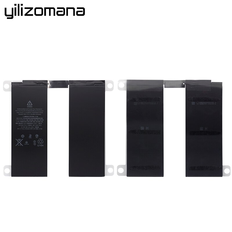 YILIZOMANA For ipad pro 10.5 inches Suitable battery 8134 mAh inches Suitable A1701 A1709 A1798 A1852 Replacement Battery Tools