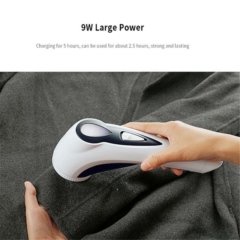 ZHIGAN M17 Electric Fabric Lint Remover Rechargeable Curtains Carpets Clothes Pilling Machine Fabric Razor Hair Ball Trimmer