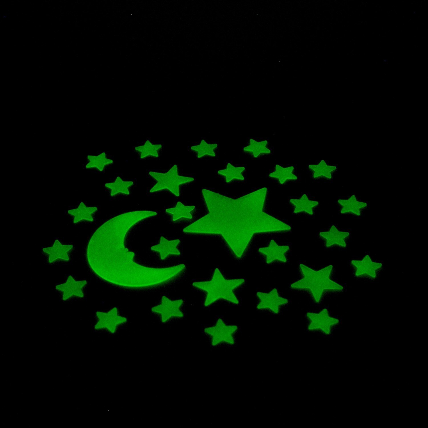 KAMAY 9 Stks/set 9 Planeet Zonnestelsel Fluorescerende Muur De Planeet Galaxy Kinderkamer Slaapkamer Lichtgevende Muurstickers