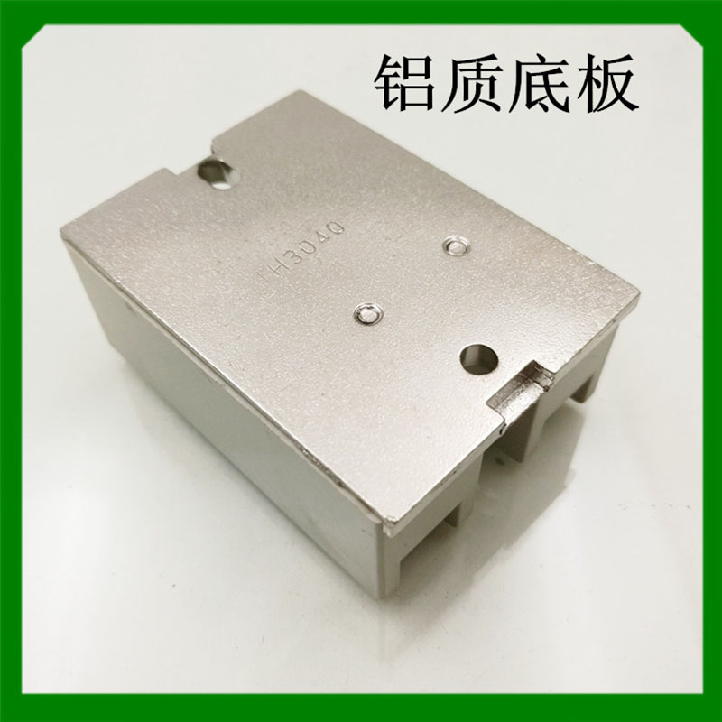 1PC Solid State Relay SSR-40DA Silicon Controlled DC Control AC Aluminum Base Plate Single Phase SSR 380V