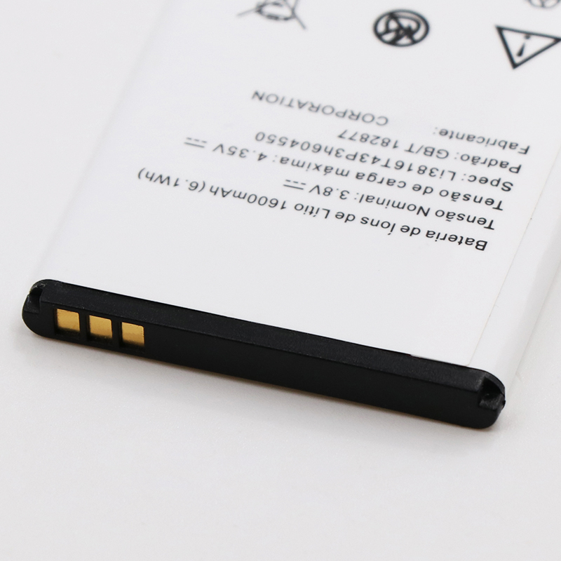 Li3816T43P3h604550 1600Mah Batterij Voor Zte Blade A410 Batterij Hight Capaciteit 3.8V Top Vervangende Mobiele Telefoon Batterijen