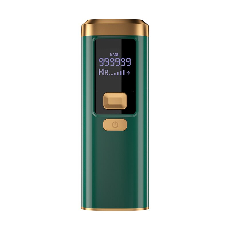 Photoépilateur Laser électrique indolore, , IPL, 999999 000 flashs, pour femmes, pour visage et corps: Dark Green