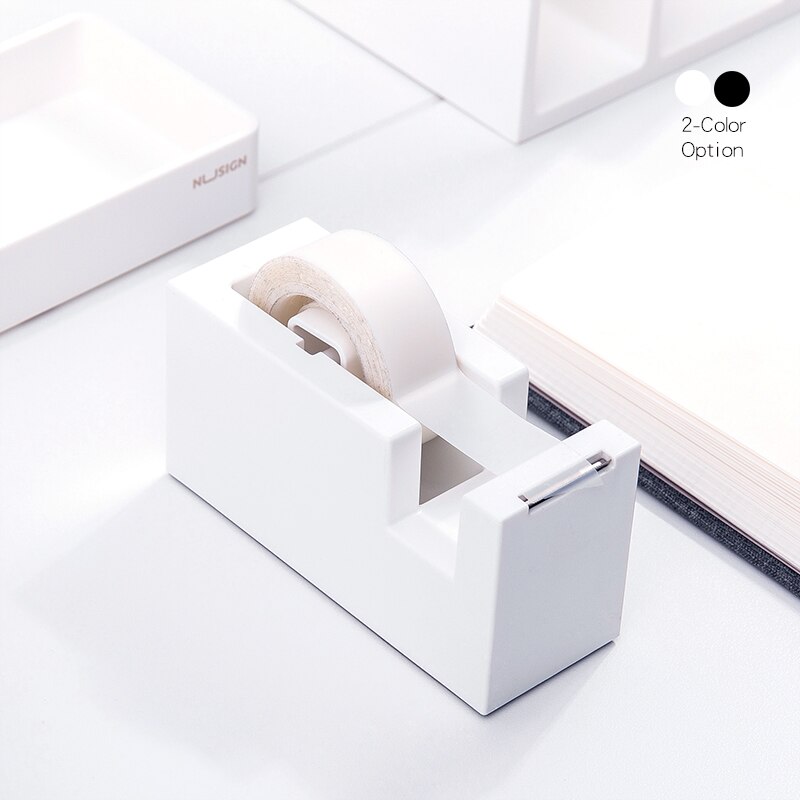 DELI NUSIGN NS121 Portable Tape dispenser cute small tape holders cutter desktop student office supplies Stationery