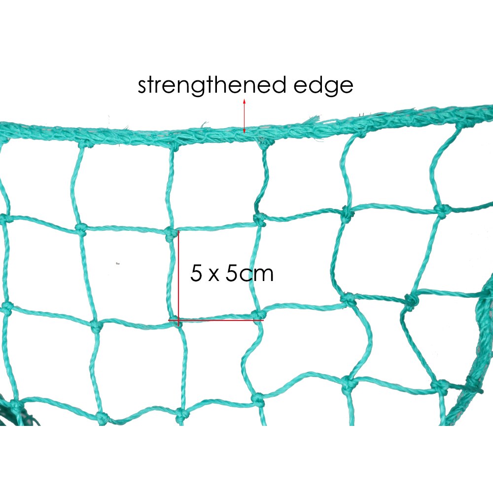 MUCIAKIE 2.1mm Polyethylene Garden Green Trellis Netting Support Climbing Bean Melon Pumpkin Fruits Grow Net Reinforced Netting