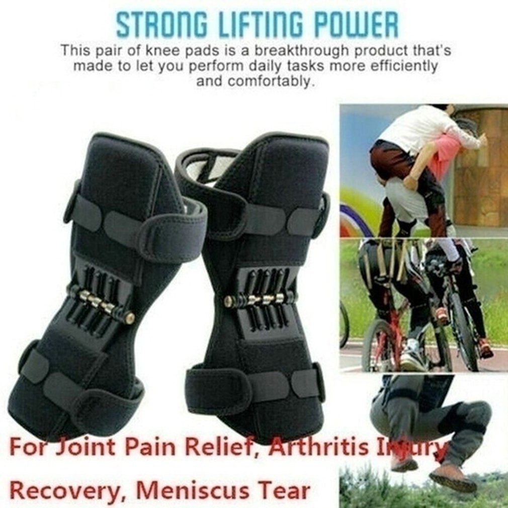 Verstelbare Riem Elastische Sport Brace Black Neopreen Knie Brace Apparatuur Knie Brace Knie Ondersteuning