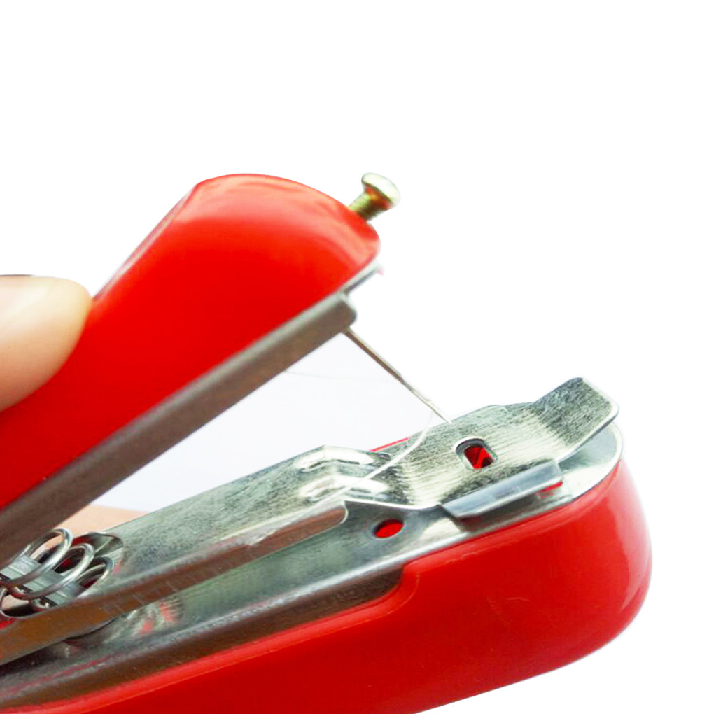 Mini Sewing Machine Simple Manual Operation Portable Simple Sewing Stitching Tool for Home Travel