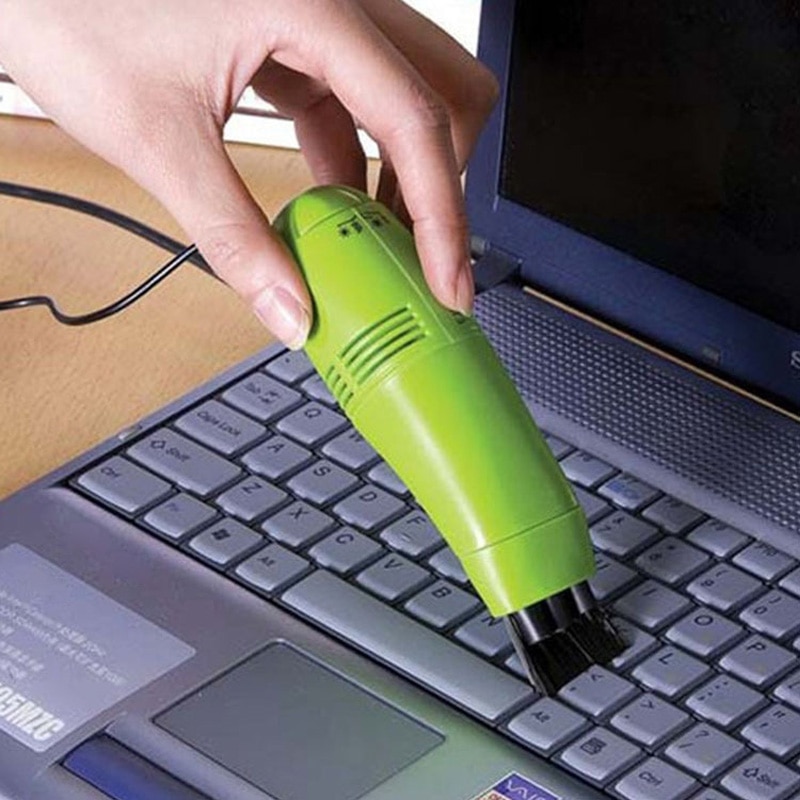 Mini Computer Toetsenbord Kantoor Computer Cleaners Toetsenbord Borstel Schoon Computer Gereedschap Stofzuiger USB Stofreinigingsmachine Draagbare
