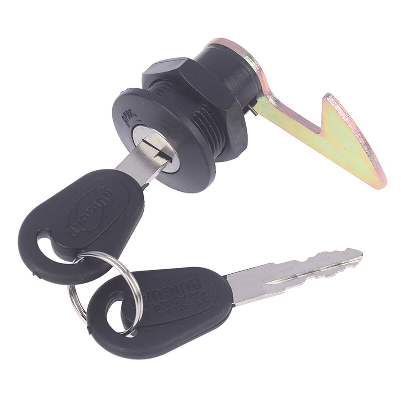 Verrou de coffre de trottinette électrique, accessoires de verrouillage arrière en métal pour moto: Default Title