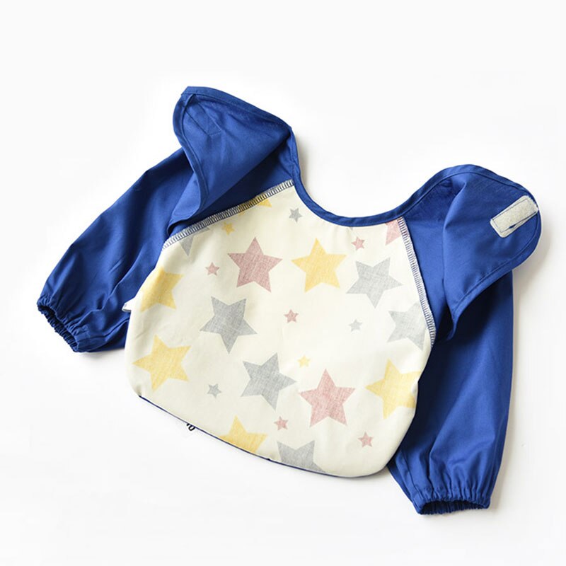 Bavaglini Cute Baby Manica Lunga Impermeabile Bambini Grembiule Grembiule di Alimentazione Grembiule Bavaglino Burp Vestiti Morbido Mangiare Bambino Baberos Bavoir Abbigliamento