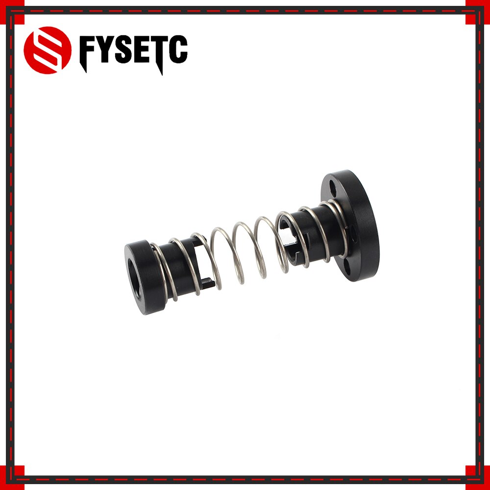 3D Printer T8 POM Anti Backlash Nuts For Lead 8mm Acme Threaded Rod Eliminate the gap Spring DIY CNC for prusa i3 Accessories