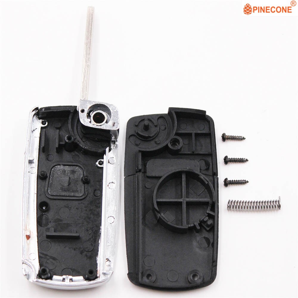 PINECONE para la llave del coche FIAT Stilo Punto Seicento 1 botón modificado para el estilo del coche personalidad llave del coche Fob funda carcasa