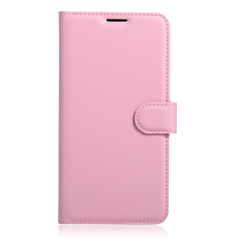 Para Huawei Honor 5C cartera caso cubierta del cuero del tirón PARA EL Huawei Honor 5 C 5C 5,2 TPU Shell Euro teléfono caso las cocas: Fingerprint Hole / Pink