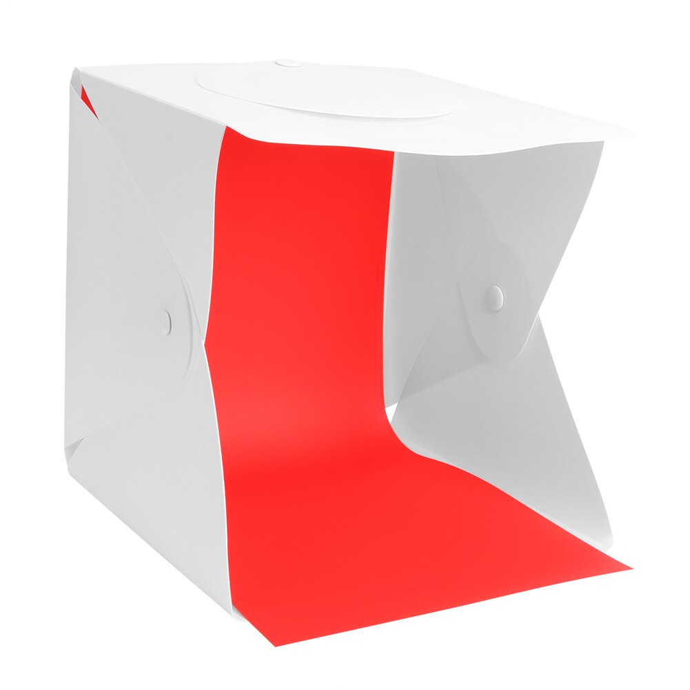 Mini Photo Studio Light Tent Kit with LED Ring Light 4 Backdrops Photography Supplies for Photography