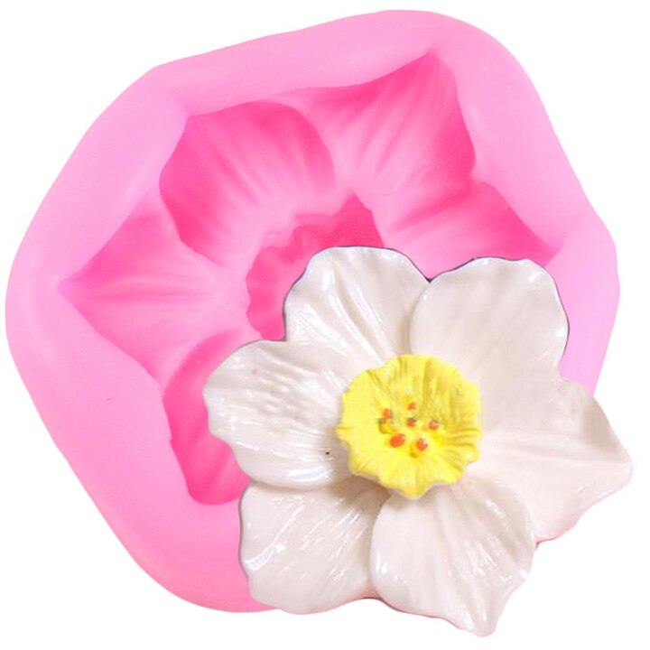 Moule en Silicone flamant rose, fleur, tortue, feuille, chocolat, Fondant, fête d&#39;été, outils de décoration de gâteaux, résine, argile: CC462