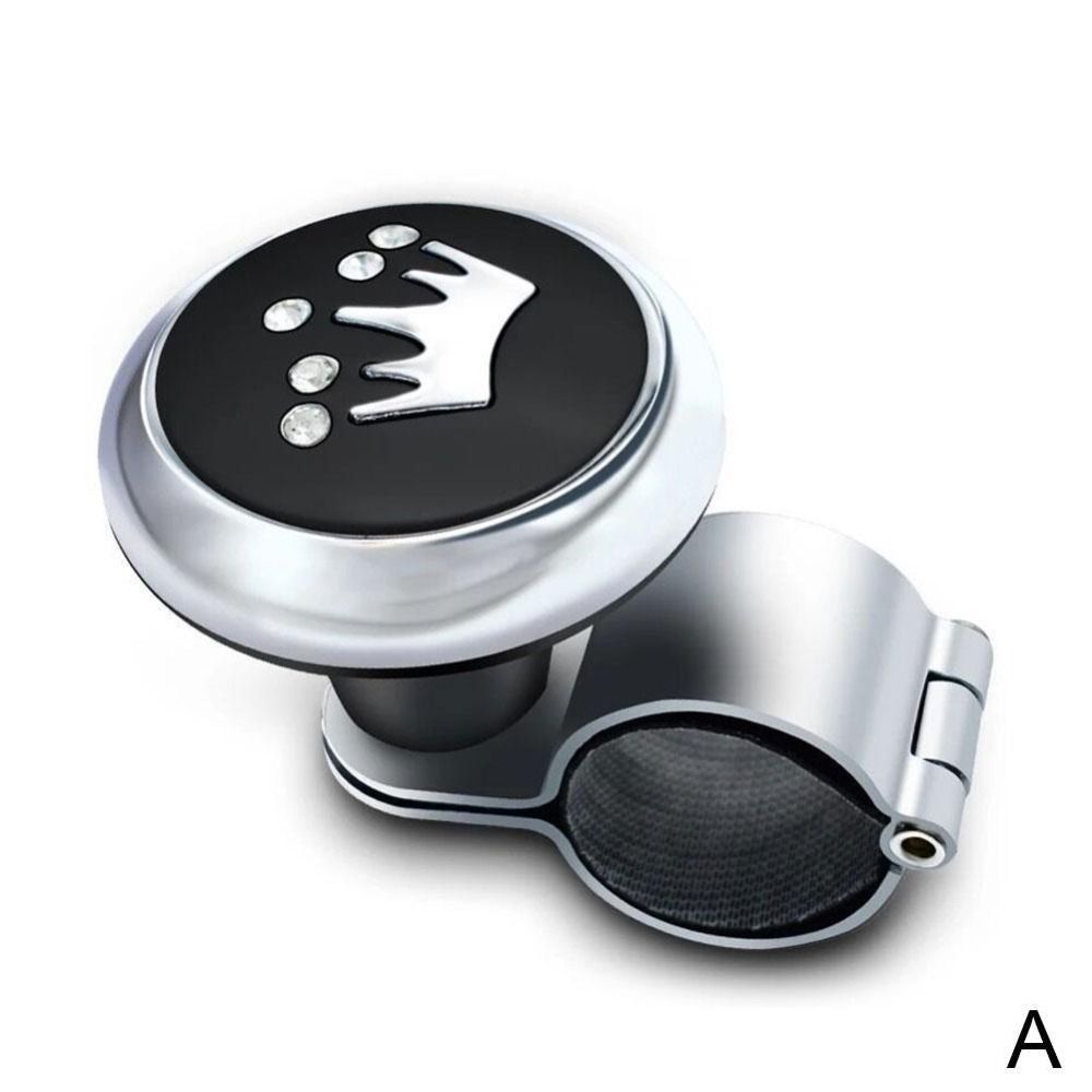 Manopola del volante dell'auto rotazione di 360 gradi manopola di aiuto della sfera del volante maniglia della sfera manopola del filatore di controllo dell'auto in ABS accessorio per auto
