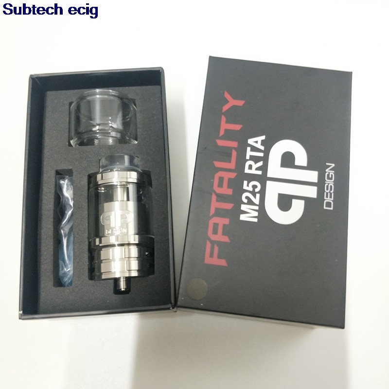 Best selling QP Juggerknot Fatality M25 Juggerknot Mini Fatality RTA 4 different style QP Replaceable Tank atomizer vape