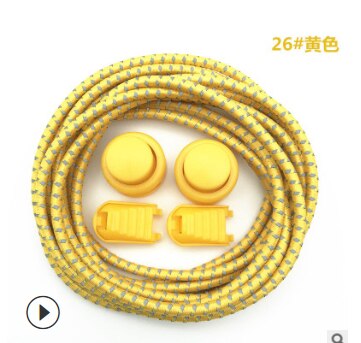 No Tie Shoelaces Elastic Laces Lock Kids Adults Trainers Running Triathlon Brand No-tie Shoelace Multi-color Option: 1