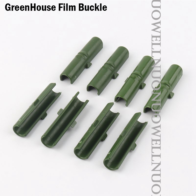 50Pcs 8Mm Kas Film Gespen Plastic Buis Clip Fasten Zeil Insect Netto Parasol Netto Attachment Clip Thuis tuingereedschap