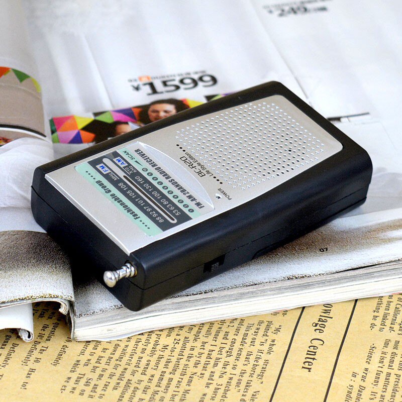 radio fm mini radio bærbar radio håndholdt mini er digital fm teleskopantenn radio lommeverdenmottaker multifunksjonell