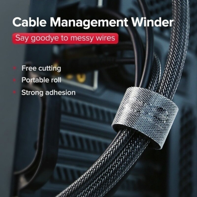 Usb kabel vikler kabel arrangør binder mus ledning øretelefon holder hdmi ledning fri skåret ledelse telefon hoop tape beskytter