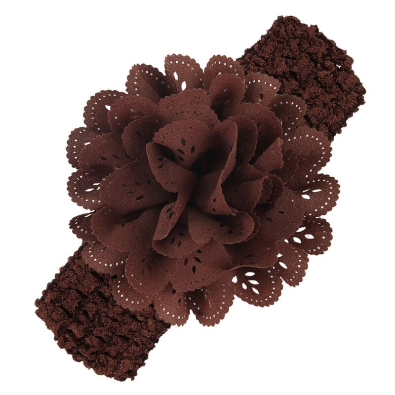Stijlvolle Peuter Hoofddeksels Infant Kinderen Meisje Baby Hoofdband Peuter Bloem Haarband M2
