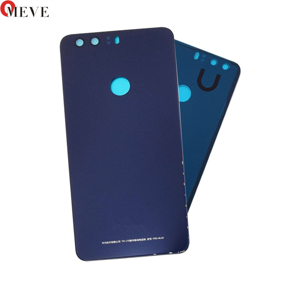 Para Huawei Honor 8 cubierta de batería cubierta trasera de cristal carcasa para Huawei Honor 8 cubierta de batería Honor8 reemplazo del Panel trasero