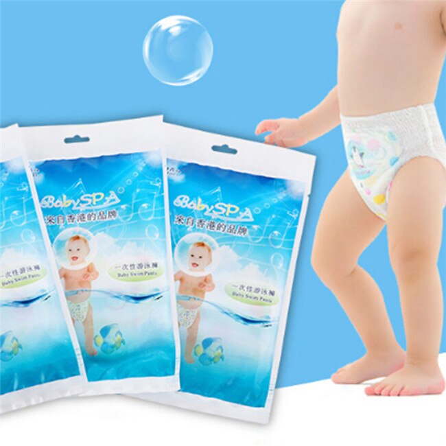 Baby Disposable Swim Trunks Baby Waterproof Diaper... Grandado