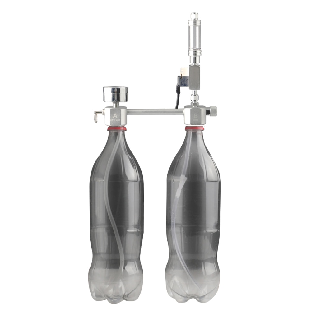 Aquarium DIY CO2 Generator System Kit CO2 Generator System with Solenoid Valve Bubble Counter &amp; Check Carbon Dioxide Reactor Kit