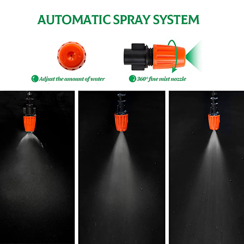 Garden Drip Irrigation System Water-saving Automatic Irrigation Equipment Suitable for Garden Greenhouses Plant Watering Kits