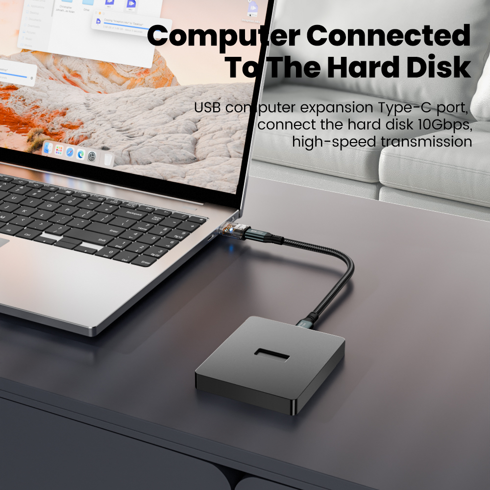 Adaptador OTG de 120W USB3.2 macho a conector hembra tipo C 3 en 1 transferencia de datos convertidor de auriculares de carga rápida para iphone 15 16