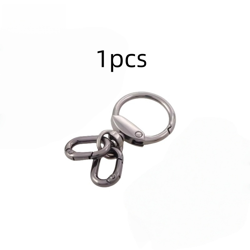 Ensemble de porte-clés robuste: Clips multifonctionnels à anneau en D et mécanisme de verrouillage sécurisé pour système de gestion des clés de bureau: Rose Gold
