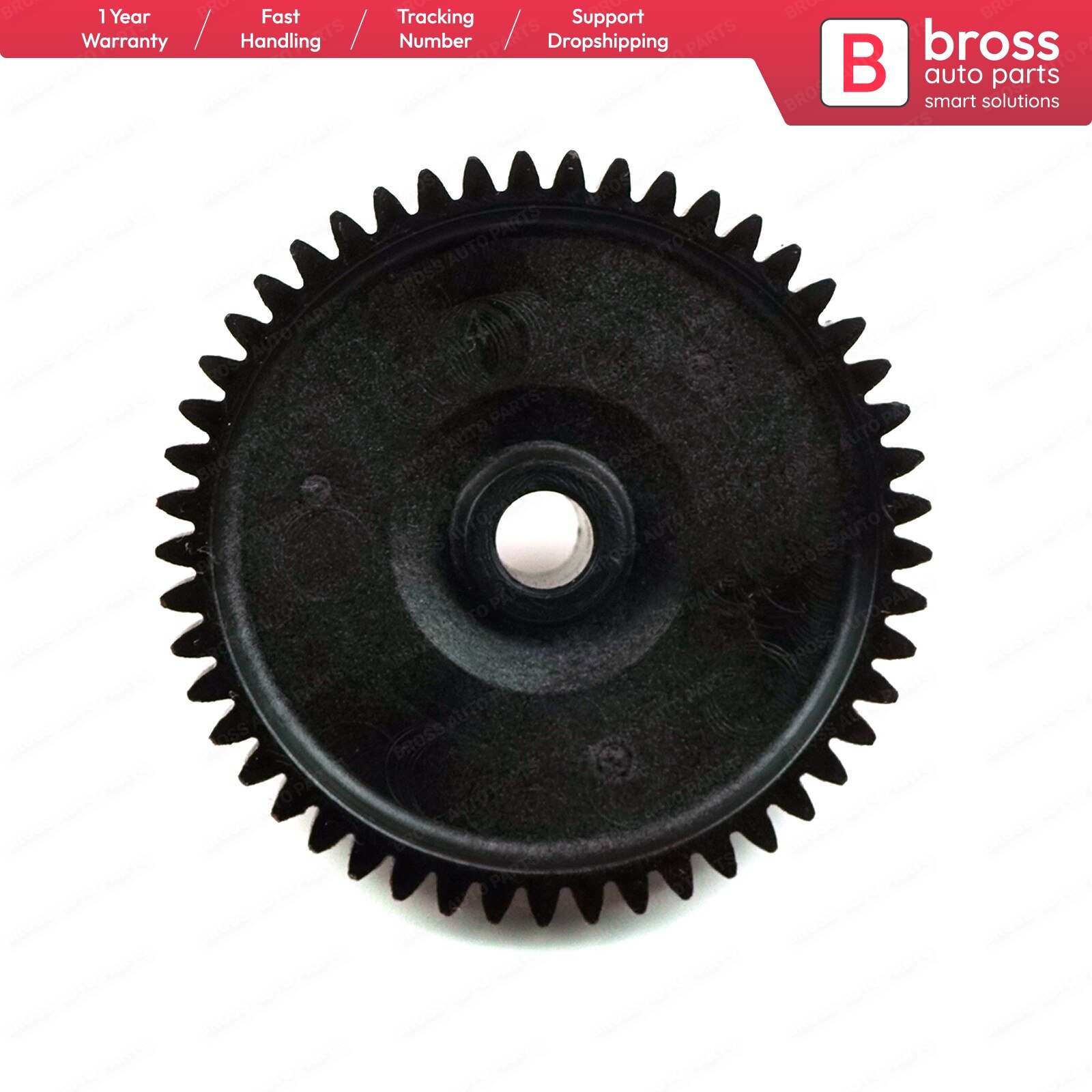 Válvula de recirculación de gases de escape para coche, actuador de engranaje de piñón de Gas Cog para Dacia Logan Duster Sandero BGE659 EGR, 49 dientes