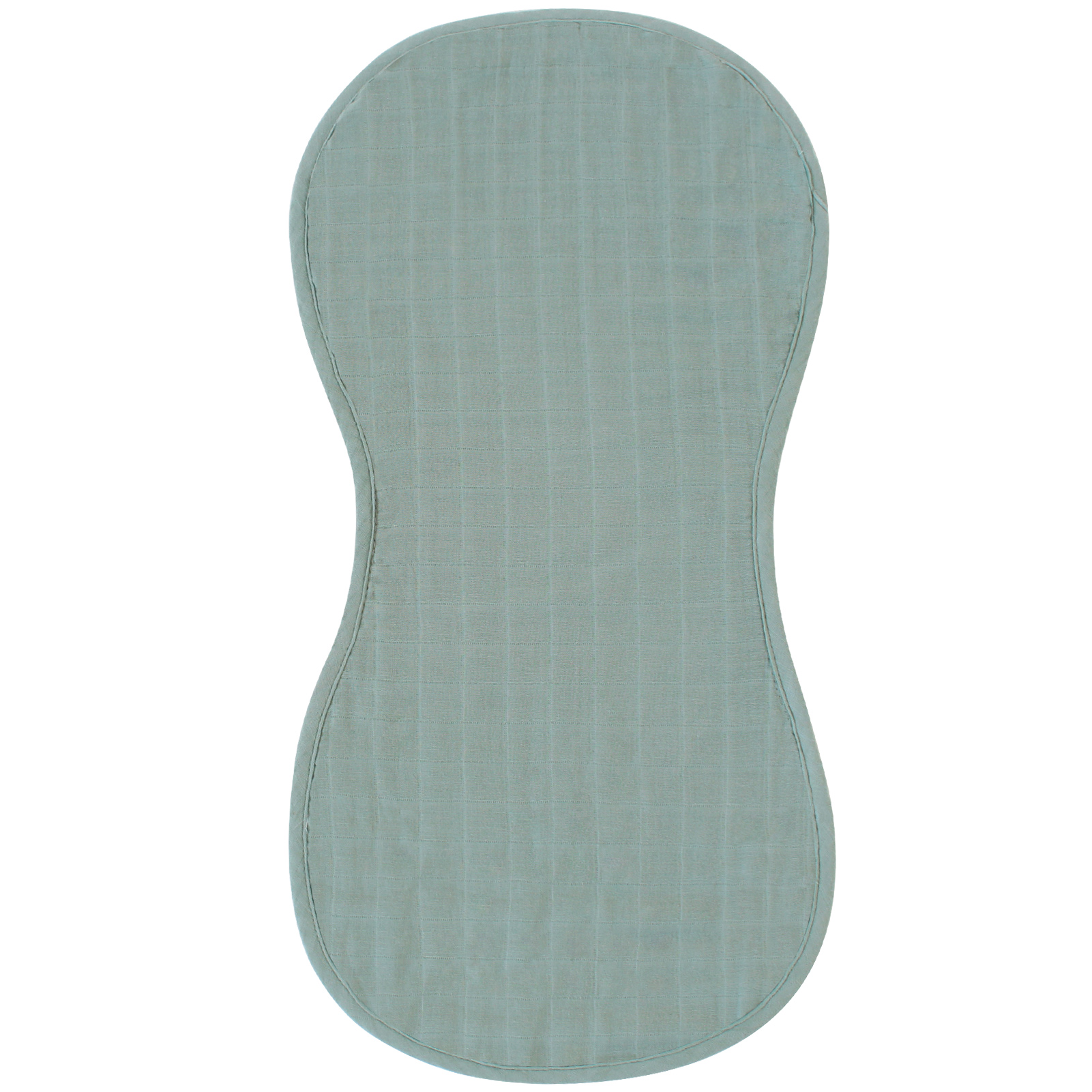 Baberos para bebé, trapos de baba de bebé, paños de muselina de algodón de bambú suave, paño para eructar: Blackish Green