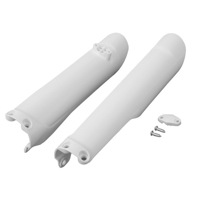 Motocross forgaffelbeskytter covers gaffelbeskyttere til sx sxf xc-w exc-f husqvarna tc fc te  fe 125 250 300 350 501: Hvid
