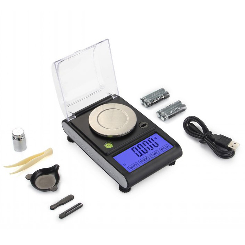 0.001g Digital Scale Electronic Scales Jewelry Scale Precision Diamond Scale Accurate Gram Scale Counting Weight Kitchen Scale