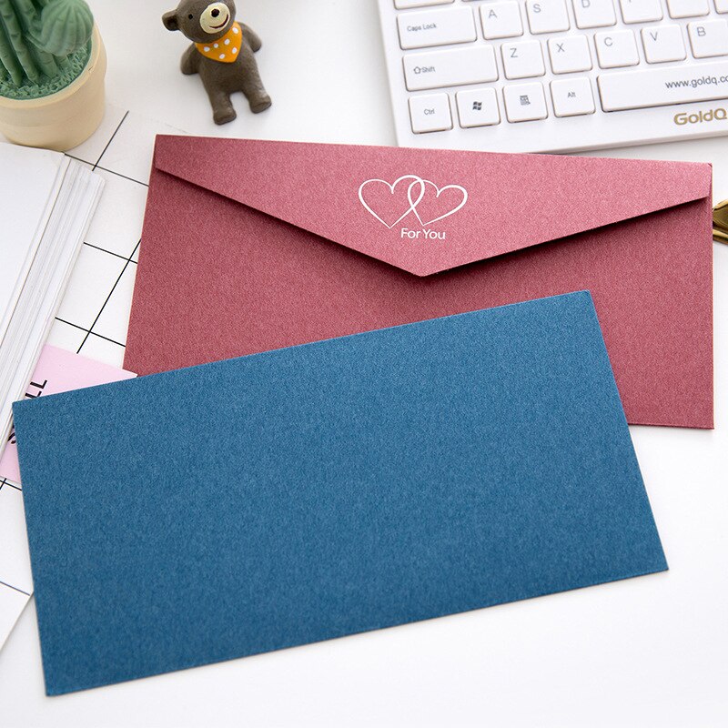Sobre Vintage en blanco para postales, papel de papelería para Carta, escuela, oficina, boda, , , sobres de papel Kraft, 1 ud.