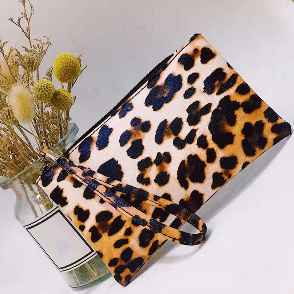 Kvinner kveldsfest damer dyremønster kløtsj konvolutt bag vesker og vesker sekk a hoved- femme