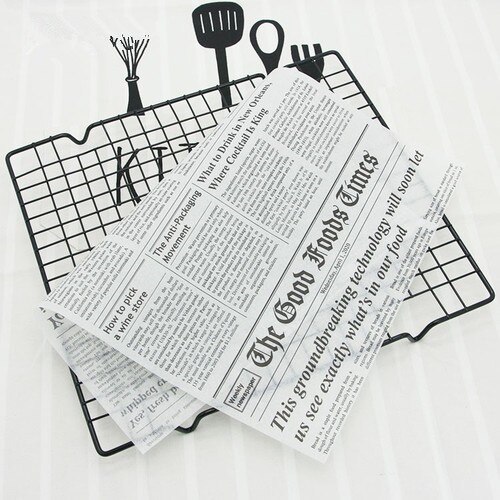 100 200 sztuk papier woskowany jednorazowe do jedzenia do pakowania do pieczenia papier do pakowania Sandwich Hamburger opakowanie do pakowania wypieków papier do pakowania: 200 pcs kind 2