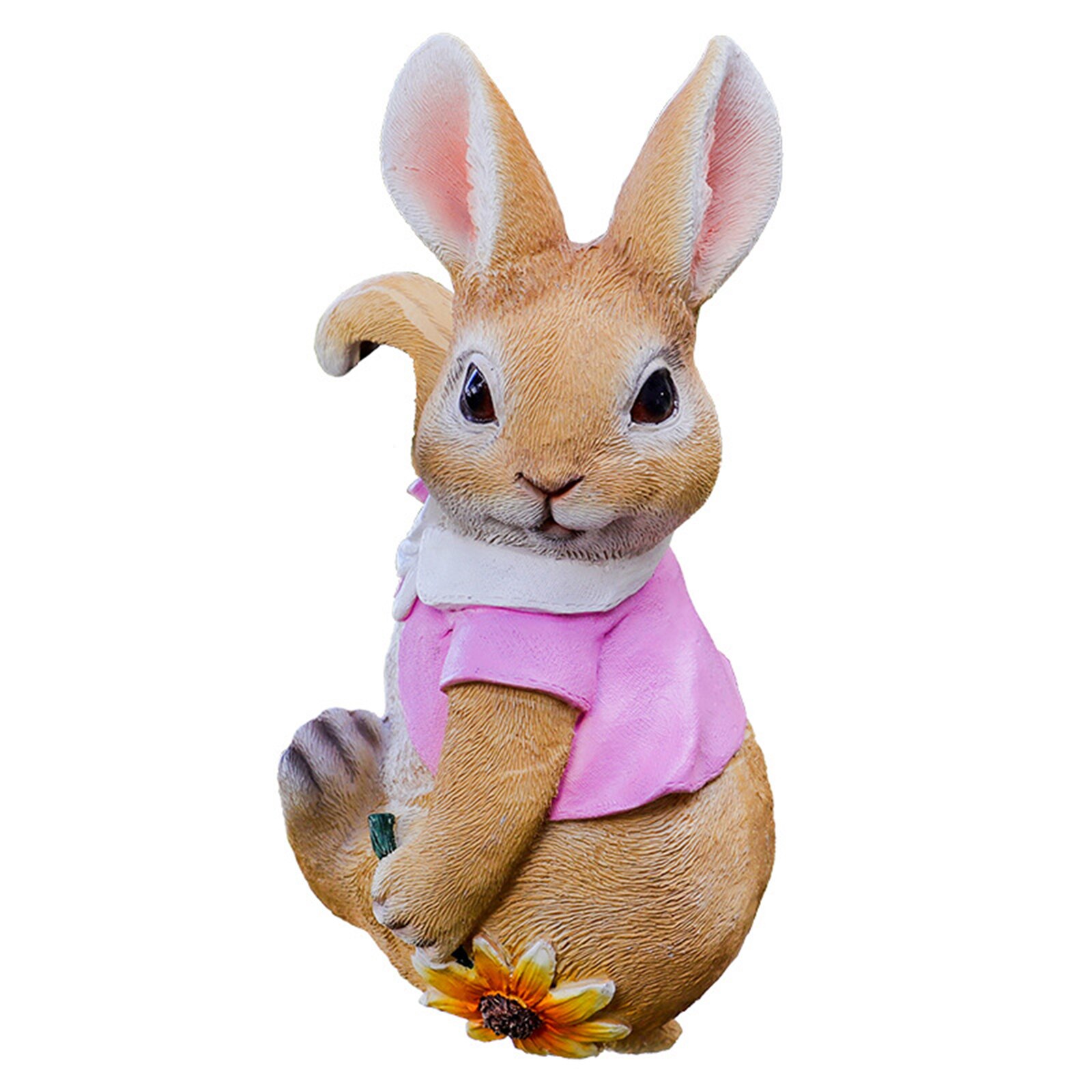 Trendy 3 D Haas Paars - Art Sculptuur - Standbeeld - 22 x10 cm - Geometrische vorm Rabbit - konijnenbeeldhouwwerk - Red Hart | All You Need Is Low Prices