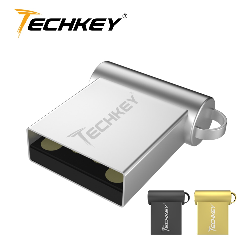 Techkey Mini Pen Drive 8 Gb 16G Memory Stick 32 Gb 64 Gb Opslag Apparaat 4 Gb Usb- flash-Drive Usb-Sleutel Draagbare Flash Disk Tiny Usb