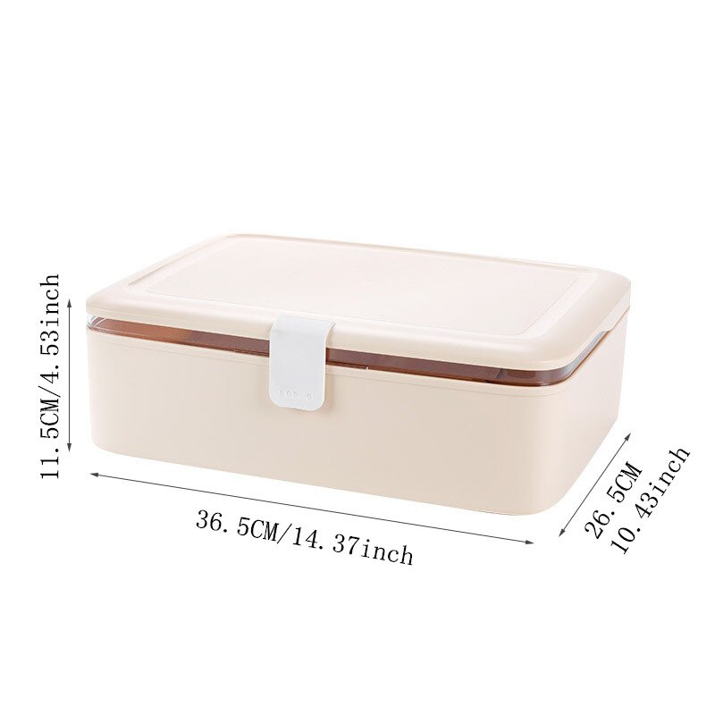 Larger Capacity Documents Storage Boxs Certificate Card Wallet Household Key Passport Bags Office Multilayer File Organize Case