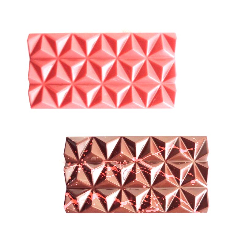 SHENHONG Rhombus Candy Molds Polycarbonate Chocolate Moulds Confectionery Dessert Bake Tray Pastry Tools Kitchen Bakeware