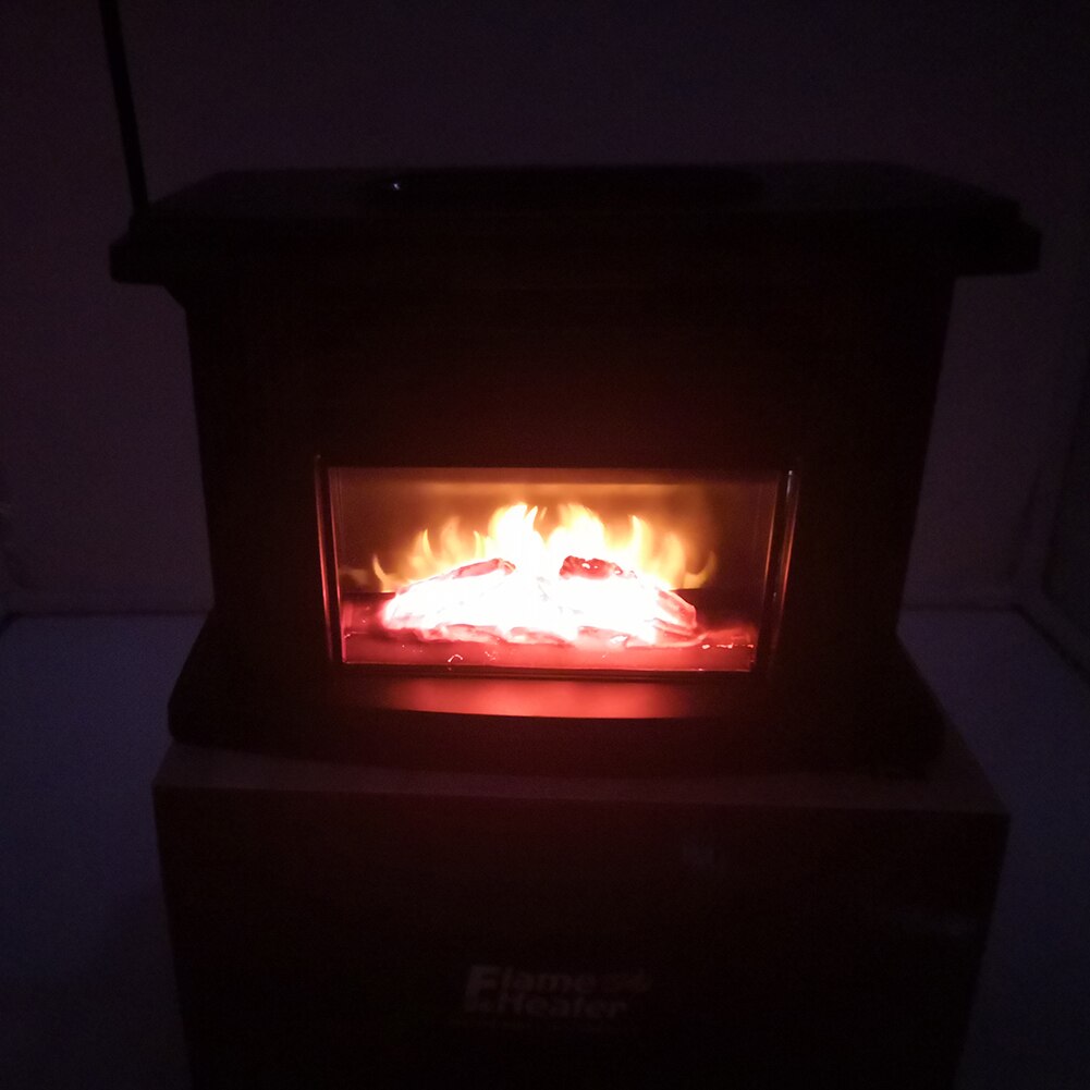 1000W Electric Fireplace Heater Mini Electric Fireplace Stove Heater Portable Tabletop Indoor Space Heater 4W Delightful