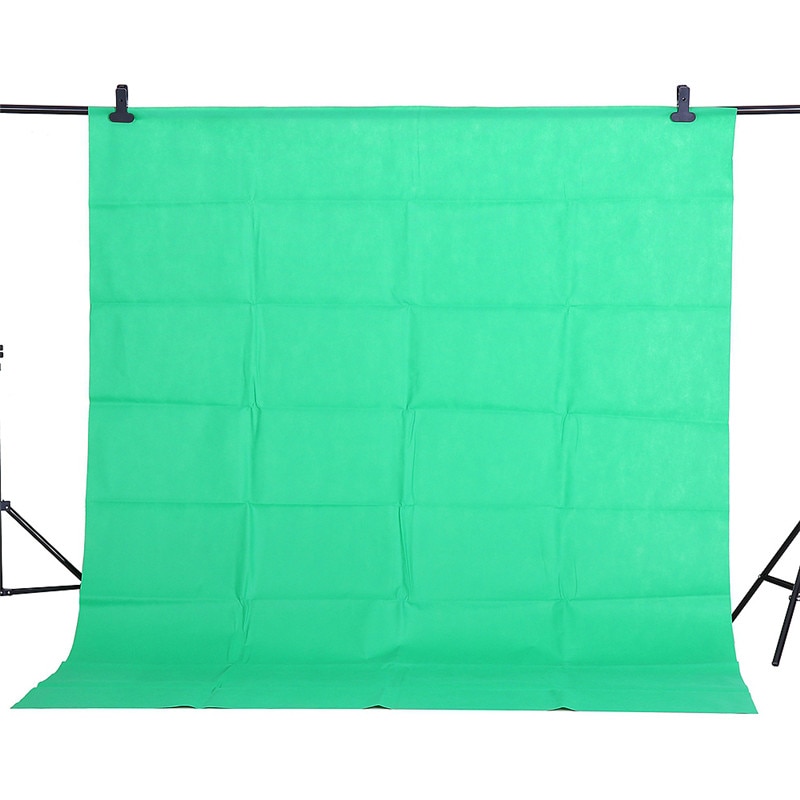 Green Screen Photography backdrops Photo studio background Chroma key Background Non-Woven Video Backdrops For Fotografia