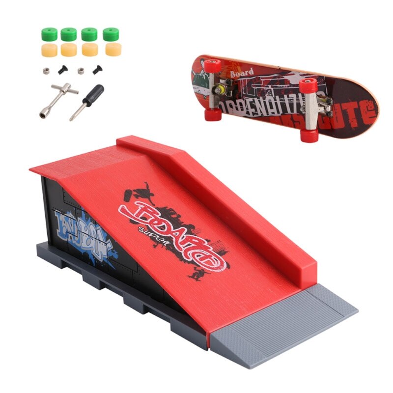 Skate park rampe deler for fingerbrett fingerbrett ultimate parker